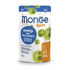 Monge (Монж) Gift Cat Grain Free Microalgae Hypoallergenic Adult - Ласощі беззернові для дорослих котів з чутливим травленням з мікроводоростями 60 мл
