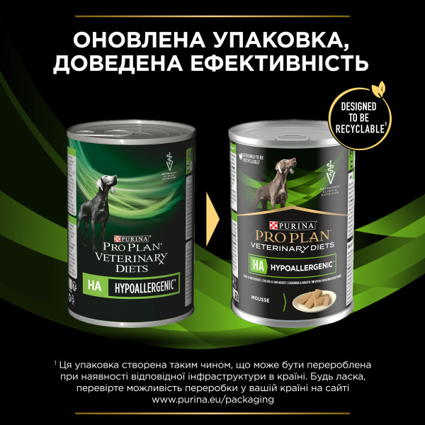 Purina Pro Plan (Пурина Про План) HA Hypoallergenic - Влажный корм для собак 400 г