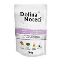 Dolina Noteci (Долина Нотецы) Dog Premium Small Breed With Rabbit - Влажный корм для собак мелких пород с кроликом, фасолью и коричневым рисом 100 г