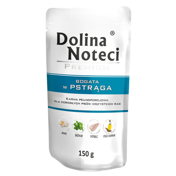Dolina Noteci (Долина Нотецы) Dog Premium With Trout - Влажный корм для собак с форелью 150 г