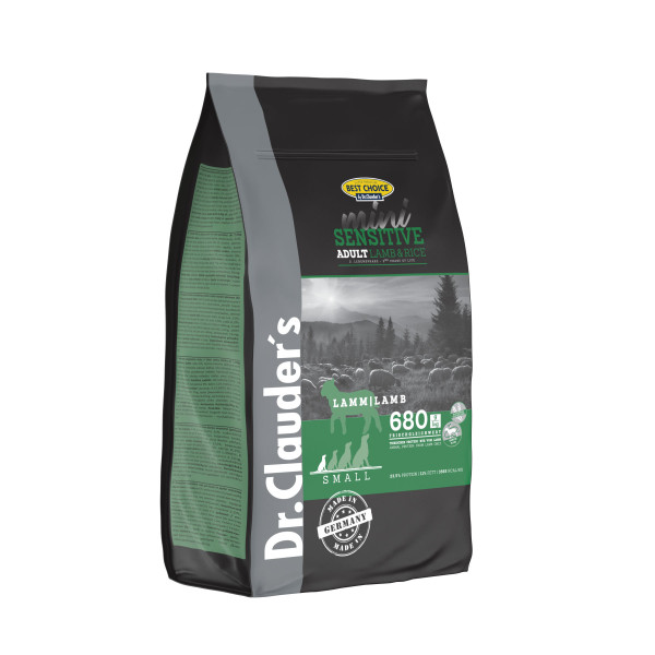 Dr.Clauder's (Клаудер) Sensitive Mini Adult Lamb & Rice - Сухой корм для собак мелких гипоаллергенных пород с ягненком и рисом 2 кг