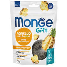 Monge (Монж) Gift Dog Grain Free Lamb & Pineapple Mobility Support Adult All Breeds - Ласощі беззернові для дорослих собак усіх порід для здоров’я суглобів з м’ясом ягняти та ананасами 150 г