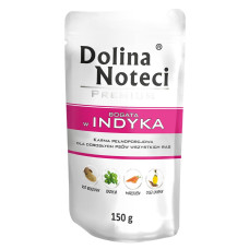 Dolina Noteci (Долина Нотеці) Dog Premium With Turkey - Вологий корм для собак з індичкою 150 г