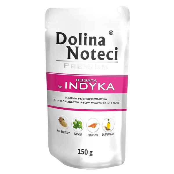 Dolina Noteci (Долина Нотецы) Dog Premium With Turkey - Влажный корм для собак с индейкой 150 г