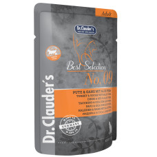 Dr.Clauder’s (Клаудер) Best Selection №9 Turkey & Goose - Вологий корм для котів 85 г
