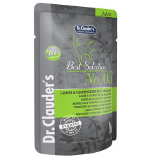 Dr.Clauder’s (Клаудер) Best Selection №3 Lamb & Rabbit - Вологий корм для котів з ягням а кроликом 85 г