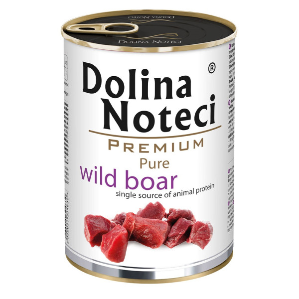 Dolina Noteci (Долина Нотецы) Dog Premium Pure Boar - Влажный корм для собак с кабаном 400 г