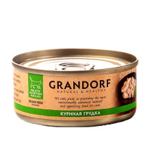 Grandorf (Грандорф) Grain Free Formula Cat Chicken - Вологий беззерновий корм для котів з куркою 70 г