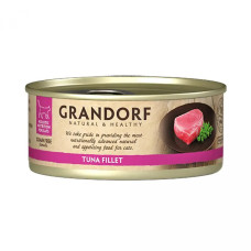 Grandorf (Грандорф) Cat Grain Free Tuna Fillet Adult - Вологий беззерновий корм для дорослих котів з м’ясом тунця 70 г