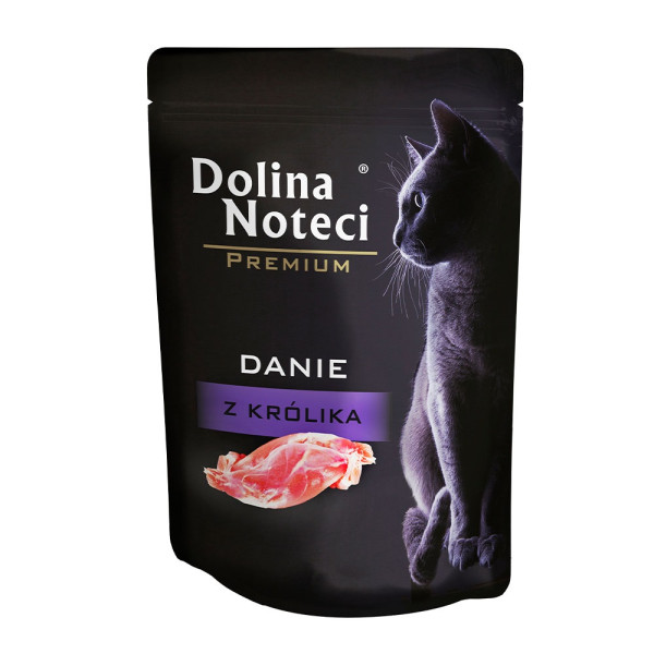 Dolina Noteci (Долина Нотецы) Cat Premium Danie Rabbit - Влажный корм для кошек с кроликом 85 г