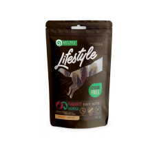 Nature's Protection Lifestyle (Нейчерс Протекшн Лайвстайл) Snack For Dogs Dried Rabbit Ears With Horse - Ласощі для собак 75 г