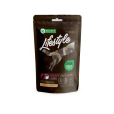 Nature's Protection Lifestyle (Нейчерс Протекшн Лайвстайл) Snack For Dogs Dried Rabbit Ears With Lamb - Ласощі для собак 75 г