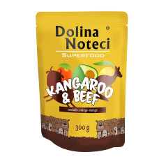 Dolina Noteci (Долина Нотеці) Dog Superfood Kangaroo meat & Beef - Вологий беззерновий корм для собак з м'ясом кенгуру та яловичиною 300 г