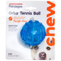 Petstages (Петстейдж) Orka Tennis Ball Blu - Игрушка для собак синяя 6 см
