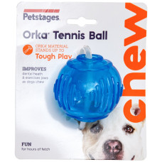 Petstages (Петстейдж) Orka Tennis Ball Blu - Іграшка для собак синя 6 см