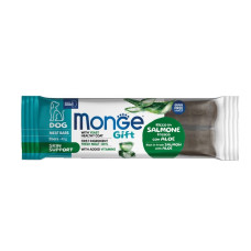 Monge (Монж) Gift Dog Grain Free Salmon & Aloe Skin Support Adult All Breeds - Ласощі беззернові для дорослих собак усіх порід для здоров’я шкіри з м’ясом лосося та алое 40 г
