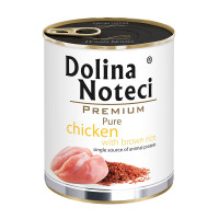 Dolina Noteci (Долина Нотецы) Dog Premium Pure Chicken - Влажный корм для собак с курицей и коричневым рисом 800 г