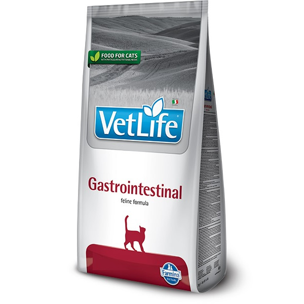 Farmina Vet Life (Фармина Вет Лайф) Natural Diet Cat Gastro-intestinal - Сухой лечебный корм для котов 2 кг