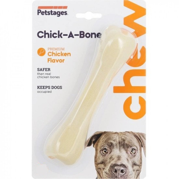 Іграшка для собак Petstages Chick-A-Bone Beige 17 см