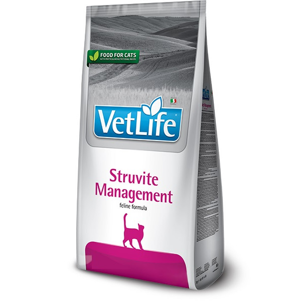 Farmina Vet Life (Фармина Вет Лайф) Natural Diet Cat Management Struvite - Сухой лечебный корм для котов 0.4 кг