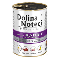 Dolina Noteci (Долина Нотецы) Dog Premium With Rabbit - Влажный корм для собак с кроликом с клюквой 400 г