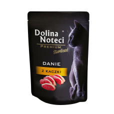 Dolina Noteci (Долина Нотеці) Cat Premium Danie Sterilized Duck - Вологий корм для стерилізованих котів з качкою 85 г