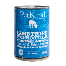 Petkind (Петкайнд) Lamb Tripe Formula - Вологий корм для собак з новозеландським ягням, м'ясом канадської індички та овечим рубцем 369 г