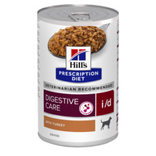 Hill’s (Хилс) Prescription Diet Dog Turkey I/D Digestive Care Adult All Breeds - Влажный лечебный корм для взрослых собак всех пород при нарушении пищеварения с мясом индейки 360 г