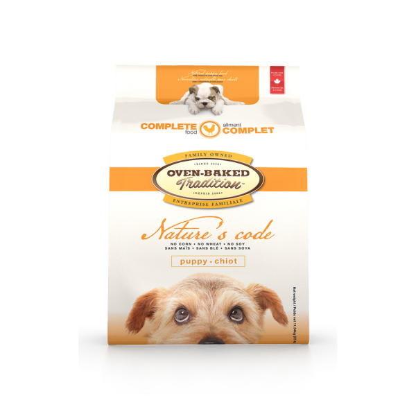 Oven-Baked (Овен-Бэйкд) Nature\'s Code Puppy Medium & Large Breed With Chicken - Сухой корм для щенков средних и крупных пород с мясом курицы 2 кг