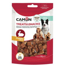 Camon (Камон) Dog Treats Small Dice With Rabbit - Ласощі для собак маленькі кубики з кроликом 80 г