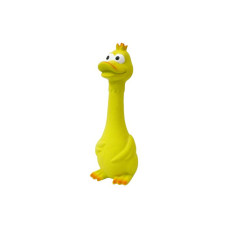 Misoko (Мисоко) Dog Toy Sitting Duck Green - Игрушка для собак сидячая утка латекс зеленая 19.5 см