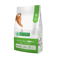 Nature`s Protection (Натур Протекшн) Active Sport Adult All Breeds - Сухой корм для активных собак с птицей 4 кг