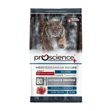 ProScience (ПроСайнс) Cat Salmon Hypoallergenic Skin & Coat Adult - Сухой гипоаллергенный корм для взрослых котов для здоровья кожи и шерсти с мясом лосося 15 кг