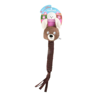 Misoko (Мисоко) Dog Toy Durable Rope Kangaroo - Игрушка для собак прочная с веревкой кенгуру 48 см
