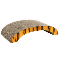 Flamingo (Фламинго) Scratching cardboard Mawimbi Brown - Когтеточка из картона для котов 40х21х9 см