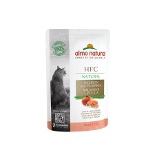 Almo Nature (Альмо Натюр) HFC Cat Natural Chicken & Pumpkin - Вологий корм для котів з куркою та гарбузом 55 г
