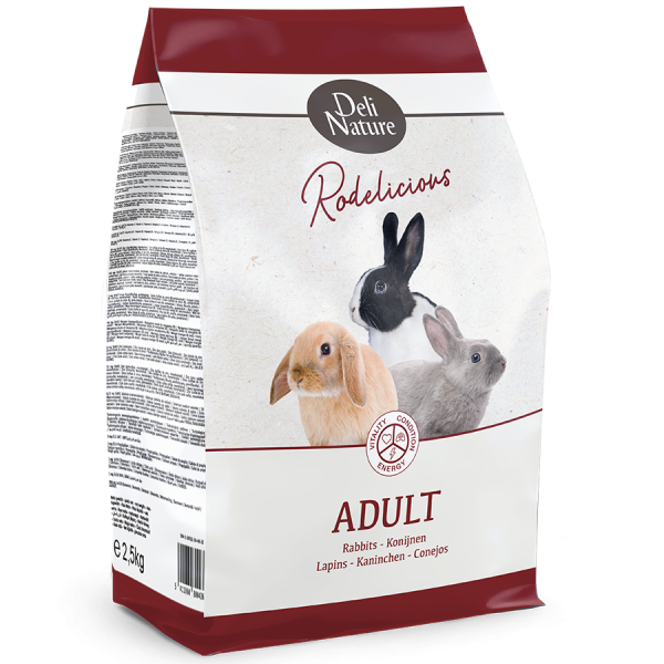 Deli Nature (Дели Натур) Rodelicious Adult Rabbits - Полнорационный суперпремиум корм для кроликов 2,5 кг