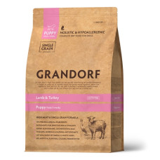 Grandorf (Грандорф) Lamb & Turkey Puppy - Сухий гіпоалергенний корм для цуценят з ягнятком та індичкою 10 кг