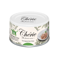 Cherie (Чері) Cat Grain Free Tuna & Crab Hairball All Life Stages - Вологий беззерновий корм для котів будь-якого віку для виведення грудок шерсті шматочки в соусі з м’ясом тунця та крабом 80 г