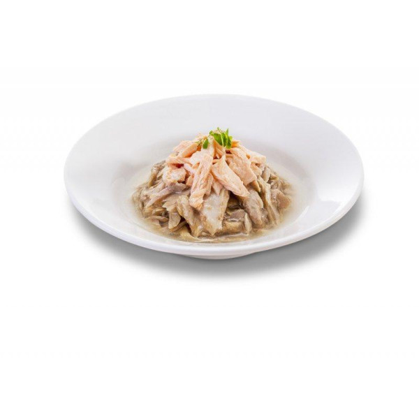 Cherie (Чери) Cat Hairball Tuna&Crab in Gravy - Влажный корм для кошек для вывода шерсти с тунцем и крабом в соусе 80 г