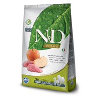 Farmina (Фарміна) Dog Grain Free N&D Prime Boar & Apple Adult Medium & Maxi - Сухий беззерновий корм для собак середніх/великих порід з диким кабаном і яблуком 2.5 кг