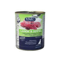 Dr.Clauder’s (Клаудер) Selected Meat Dog Grain Free Lamb & Apple Adult All Breeds - Влажный беззерновой корм для взрослых собак всех пород с мясом ягнёнка и яблоком 400 г