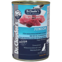 Dr.Clauder's (Клаудер) Selected Meat Junior - Влажный корм для щенков с говядиной 400 г