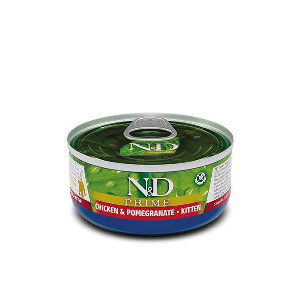 Farmina Grain Free N&D Prime Chicken Kitten - Влажный беззерновой корм для котят с курицей 70 г