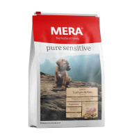 Mera (Мера) Pure Dog Junior Sensitive Truthahn&Reis - Сухой корм для щенков с индейкой и рисом 4 кг