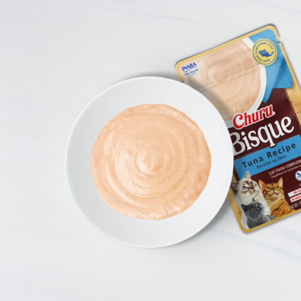 INABA (Инаба) Cat Ciao Bisque Puree With Chicken & Beef - Лакомство для кошек пюре с курицей и говядиной 40 г
