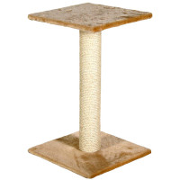 Flamingo (Фламинго) Scratching tree Jannu Beige & Ecru - Когтеточка с платформой для котов 29х29х40 см