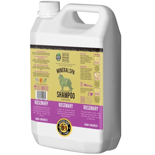 RELIQ Mineral Rosemary Shampoo - Шампунь для собак с экстрактом розмарина 3.79 л