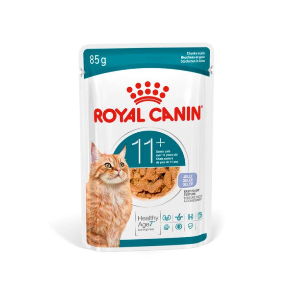 Royal Canin (Роял Канин) Ageing 11+ Chunks In Jelly Pouches Poultry - Влажный корм для котов пожилого возраста от 11 лет кусочки в желе с мясом птицы 85 г