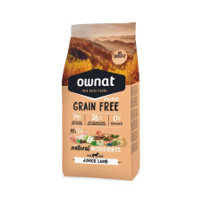 Ownat Dog Junior Grain Free Lamb - Сухий беззерновий корм для цуценят з ягнятком 12 кг